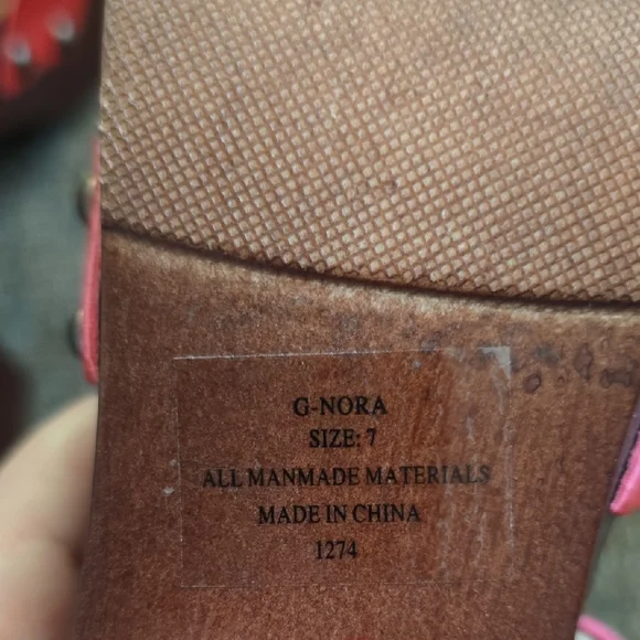 Madden Girl G-Nora Red Platform Shoes - Picture 5 of 11